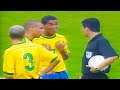 Ronaldo  rivaldo  ronaldinho  roberto carlos legendary show brazil vs argentina 1999