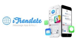 iTranslate iMessage App and Keyboard Extension