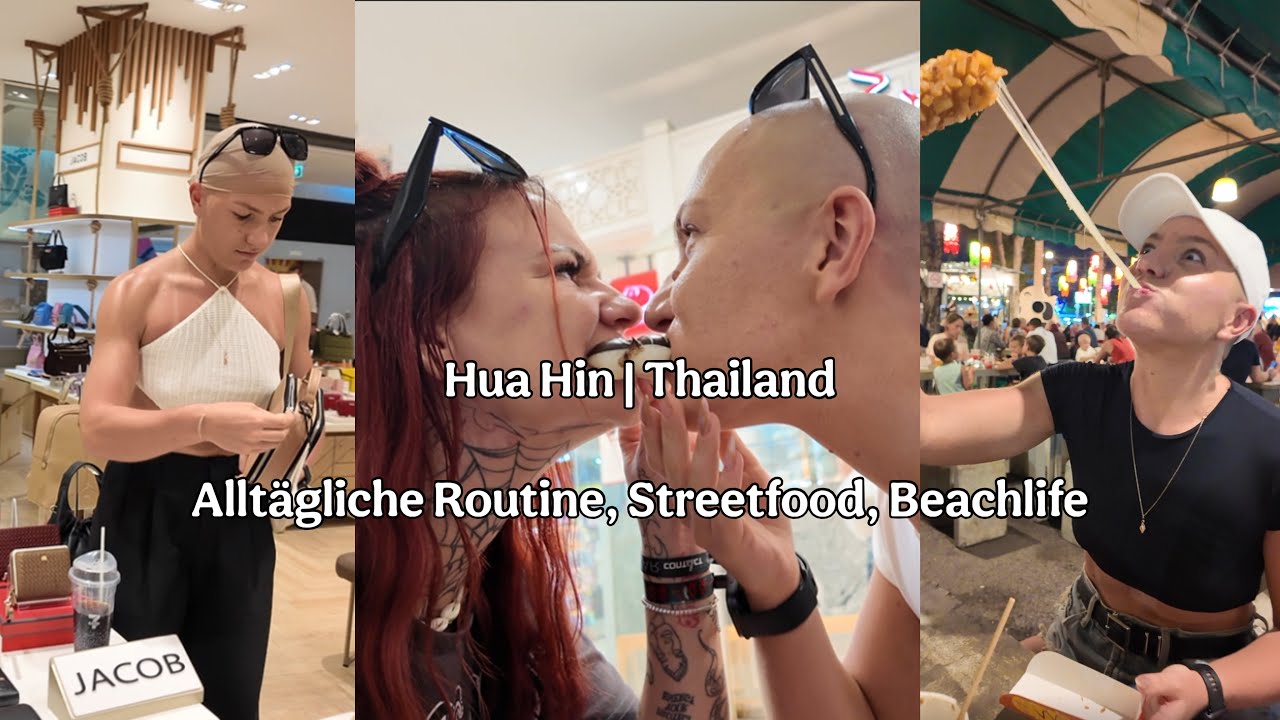 Thailand Vlog | Hua Hin - Beachlife, Gym, viiiiel Essen