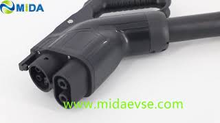 150A 200A CCS Combo 1 Plug DC Fast Charging Gun CCS 1 Connector