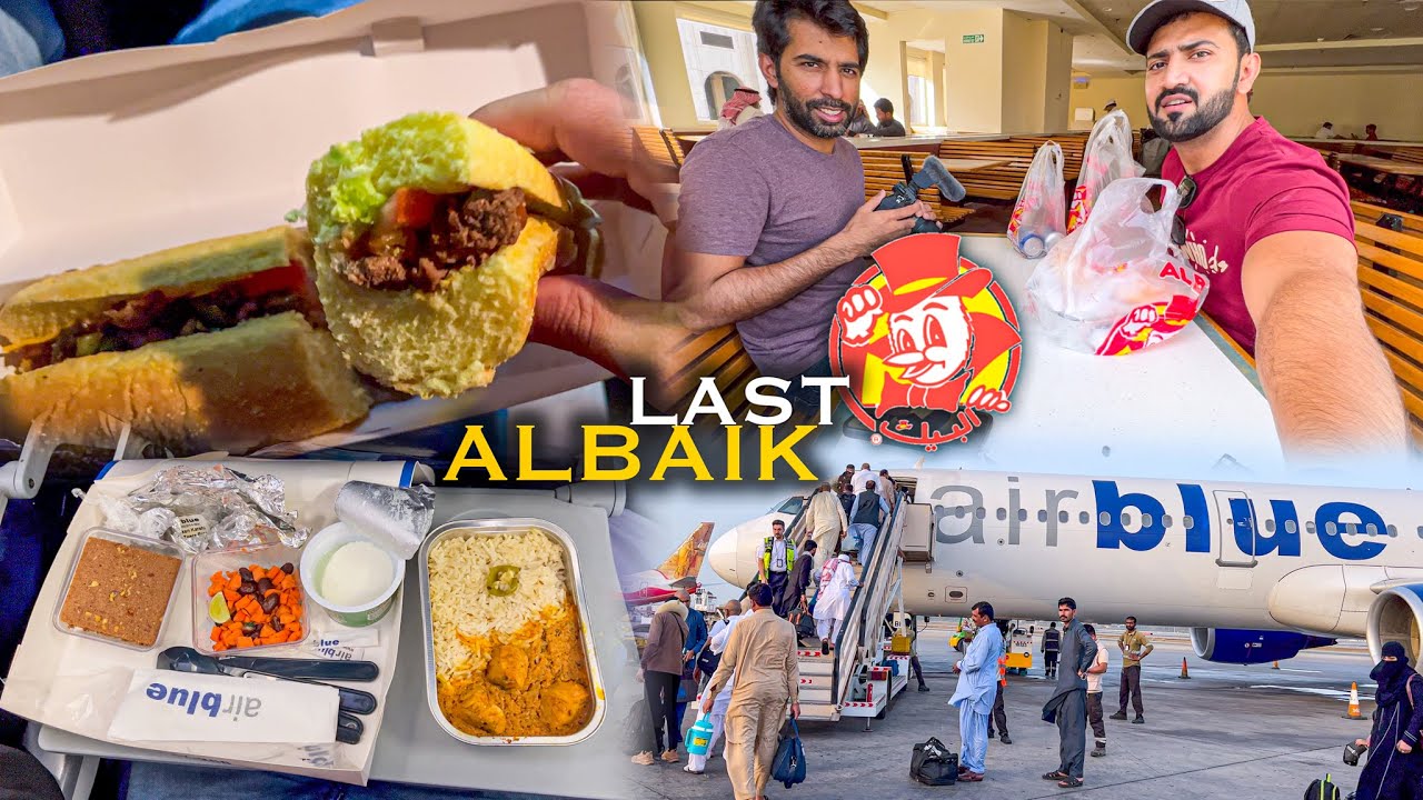 Last AlBaik Before Travel to Pakistan | Cheapest Flight Jeddah to Multan ft. @WildLens by Abrar  KSA