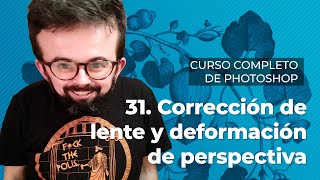 Corrección de lente y deformación de perspectiva - Curso Completo de Adobe Photoshop 2022 (31/40)