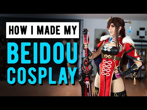 We spent 500h creating a Beidou Cosplay from Genshin Impact! 🥰