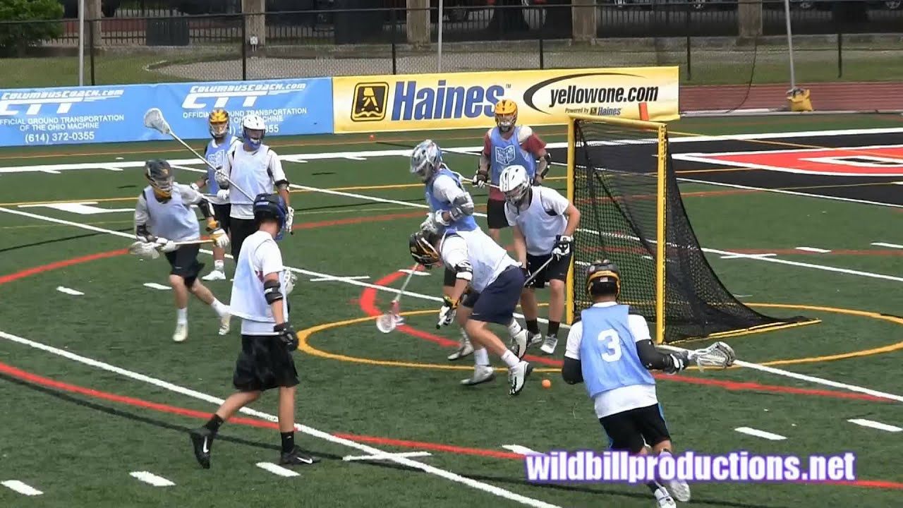 6 20 15 Ohio High School Lacrosse All Star Game White Mix YouTube