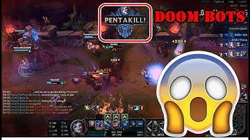 DOOM BOTS MONTAGE PENTAKILL! (League of Legends)