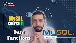 Course 11: Date Functions in MySQL | دوال التاريخ في MySQL #mysql #sql #mysqltutorial #2026