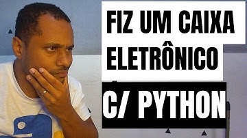 Como programar um caixa eletrônico no python - Programação Orientada a Objetos