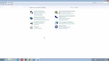 Control Panel Shortcut