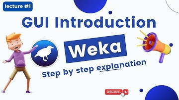 Weka GUI Introduction |Weka Data Mining Tutorial  |First Time & Beginner Users | Lecture 1 |Trending