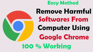 Remove Virus/Malware from your computer using google chrome...