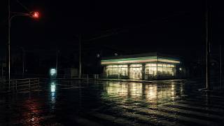 Red Light, Empty Crossing 🌧️ Rain Lofi for the Long Way Home