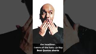 Joy Koy talks about career history.#shorts #joykoy #bestquotes #comedian #talkonstage #careerhistory