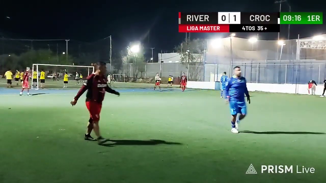 CUARTOS DE FINAL.  RIVER PESADO VS LA CROC. LIGA MASTER CAT 45+