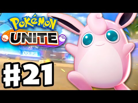 Supporting My Team With Wigglytuff Pokemon Unite Gameplay Walkthrough Part 21 Nintendo Switch Youtube