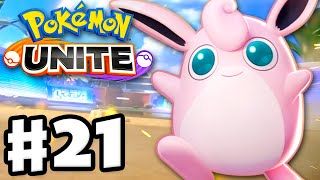 Supporting My Team with Wigglytuff! - Pokemon Unite - Gameplay Walkthrough Part 21 (Nintendo Switch)