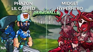 Phazon & Lil Capped vs Midget & HyperHero - NA 2v2 Losers Finals (Top 3) - Spring Championship
