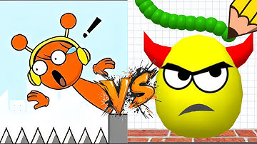 Draw to smash logic puzzle - save the pets & bees & dogs vs spranky runner gameplay part 13