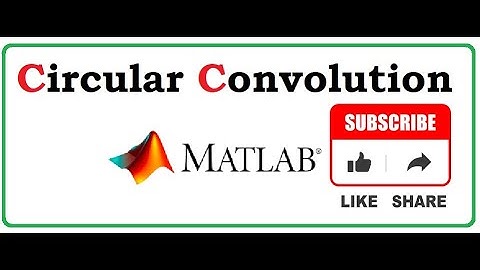 Circular convolution using matlab code ||Circular convolution matlab||