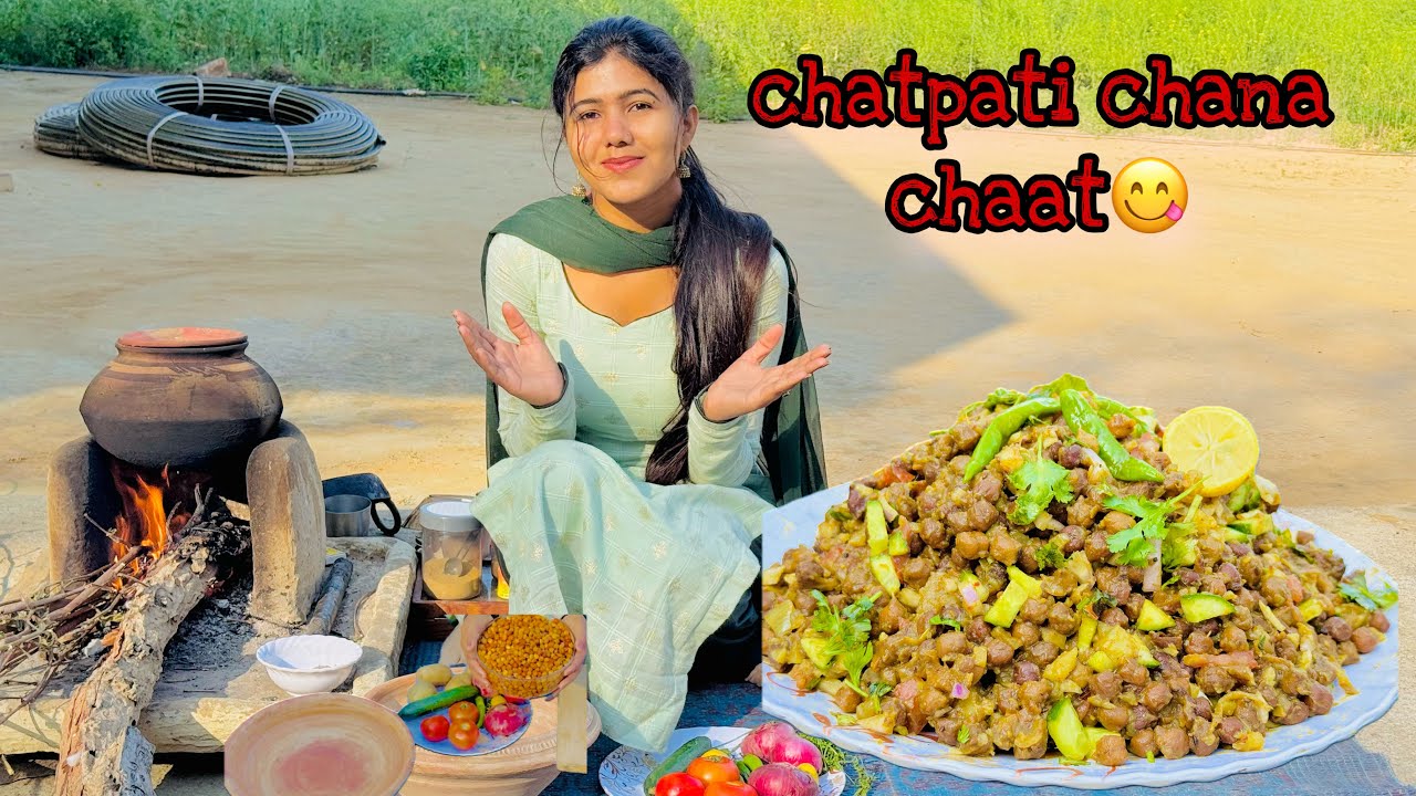 10 Minute Mein Desi Protein Nashta ! Chana Chaat Recipe