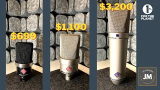 Which Neumann Microphone is the Best for Voiceover?  -- U87ai, TLM 103, TLM 102 Comparison & Review