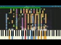 【MIDI】2000トンの雨 / 山下達郎 (Tatsuro Yamashita)【Synthesia】