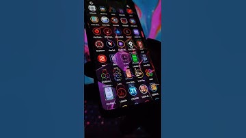 ICONOS LED neon para cualquier Android #parati #fyp #iconos #android #led #tecnologia #shorts