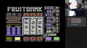 Fruitbank 1989 Ash & Dave Liveplay / Hidden Demo (Daring Dots) C64 Liveplay
