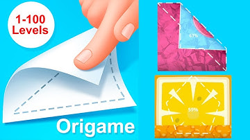 Origame - Level 1- 100 Walkthrough | Ketchapp