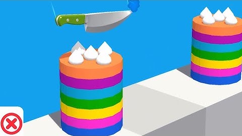 Slice it All! 🥳💥⚡️ Very Satisfying And Reaxing ASMR Slicing Game level 256 - 258