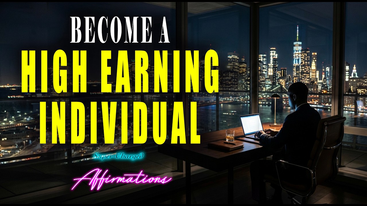 Become a High Earner | I AM Ready & Expect Wealth 💰 Super-Charged Affirmations