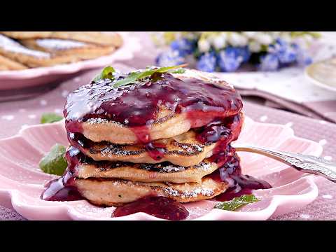 🥞 Овсяные Оладьи (мини-блинчики) с Яблоками🍏 Вкусные, Мягкие и Нежные даже на следующий день!