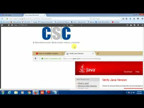 E Kyc Java setting in Digital Seva NEW 1000% WORK