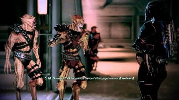 Mass Effect 2 Story Walkthrough - Part 04 - Omega + Dossier: The Professor (Mordin) [HD]