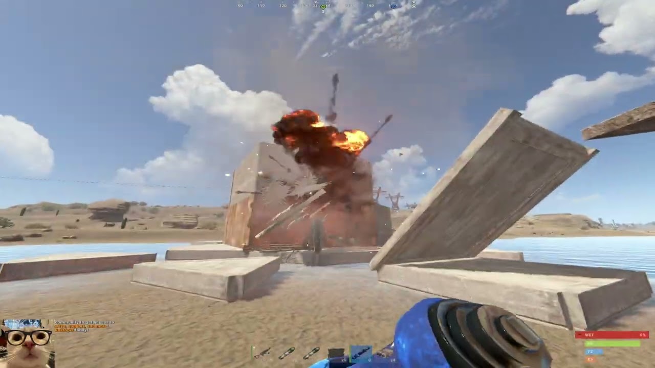 I just play and play and play rust