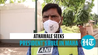 Ramdas Athawale meets Kovind, seeks President's rule in Maharashtra
