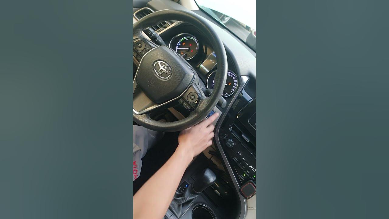 how to set camry hybrid in to maintenance mode, after engine overhaul