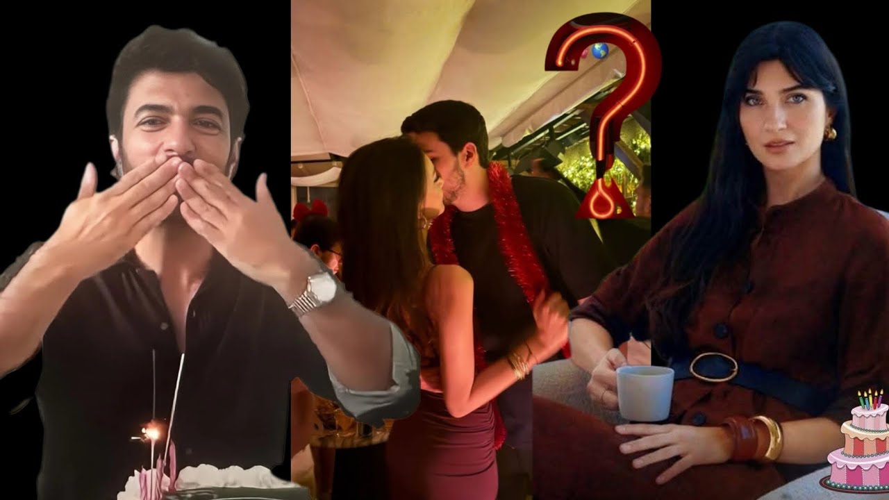 Celebration images from Tuba Büyüküstün and Engin Akyürek's birthday #tubabüyüküstün #enginakyürek 