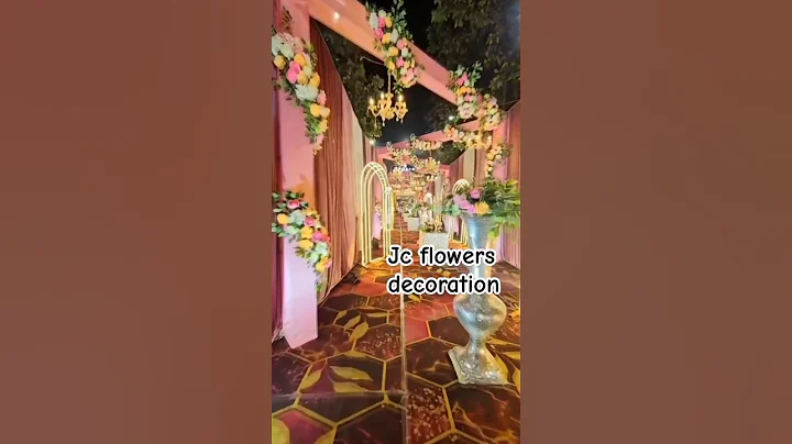 Beautiful Wedding Decoration Ideas in 60 Seconds!#shorts #shortsviral #youtubeshorts