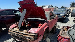 1985 Toyota MR2 at Junkyard