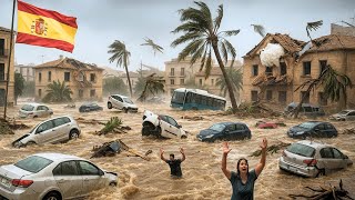 CHAOS in Spain! Massive Alicante Flood Sweeps Away 3,800 Cars and Destroys 7,200 Homes