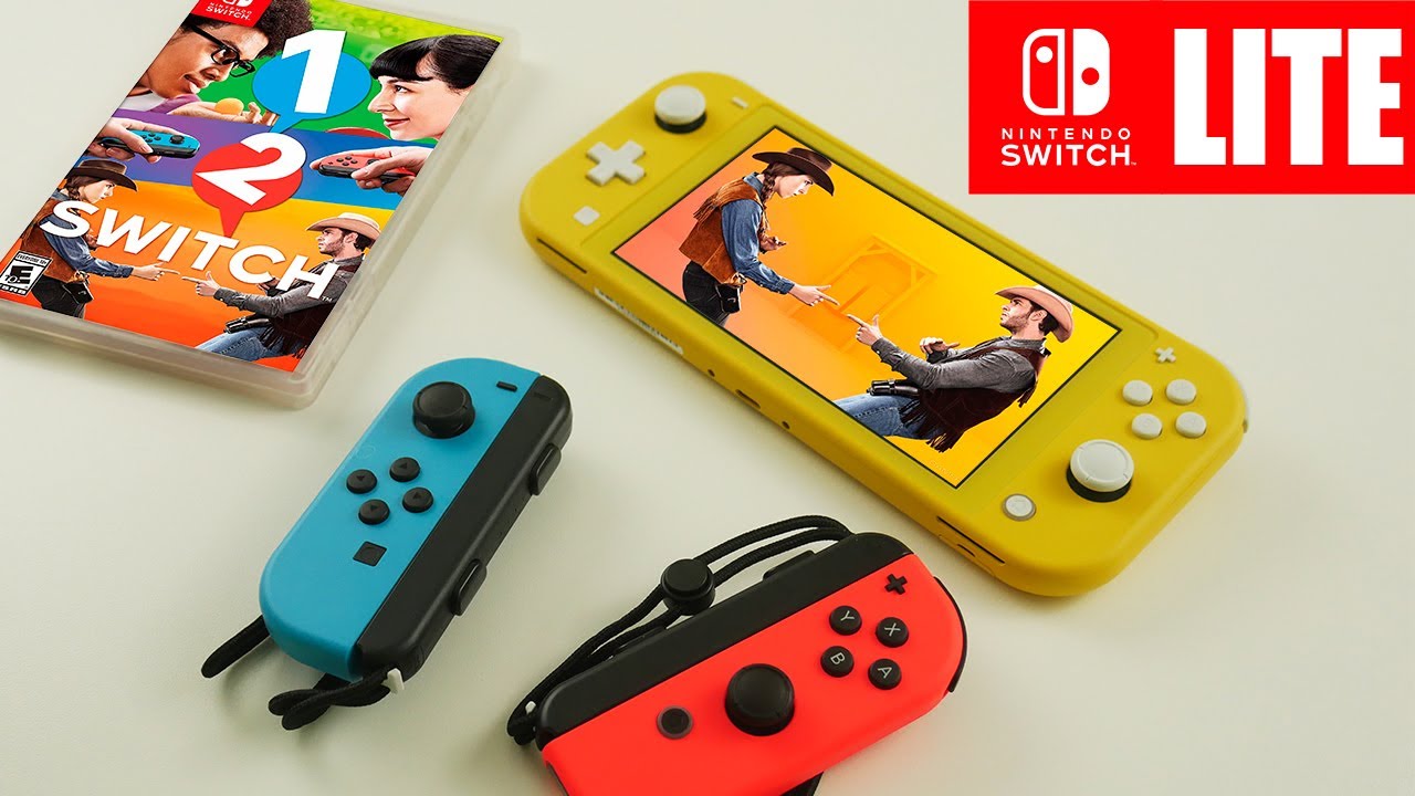 1-2-Switch Gameplay on Nintendo Switch LITE - YouTube