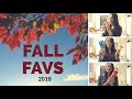 Fall Favorites 2018