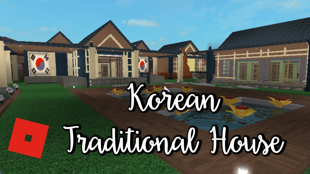 Welcome to Bloxburg Korean Traditional House Subscriber 