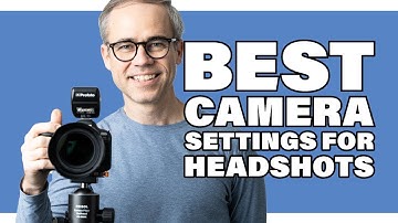 The Best Camera Settings for Professional Headshots 📸 (My Go To Setup)