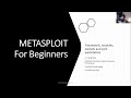 Metasploit For Beginners - Modules, Exploits, Payloads And Shells