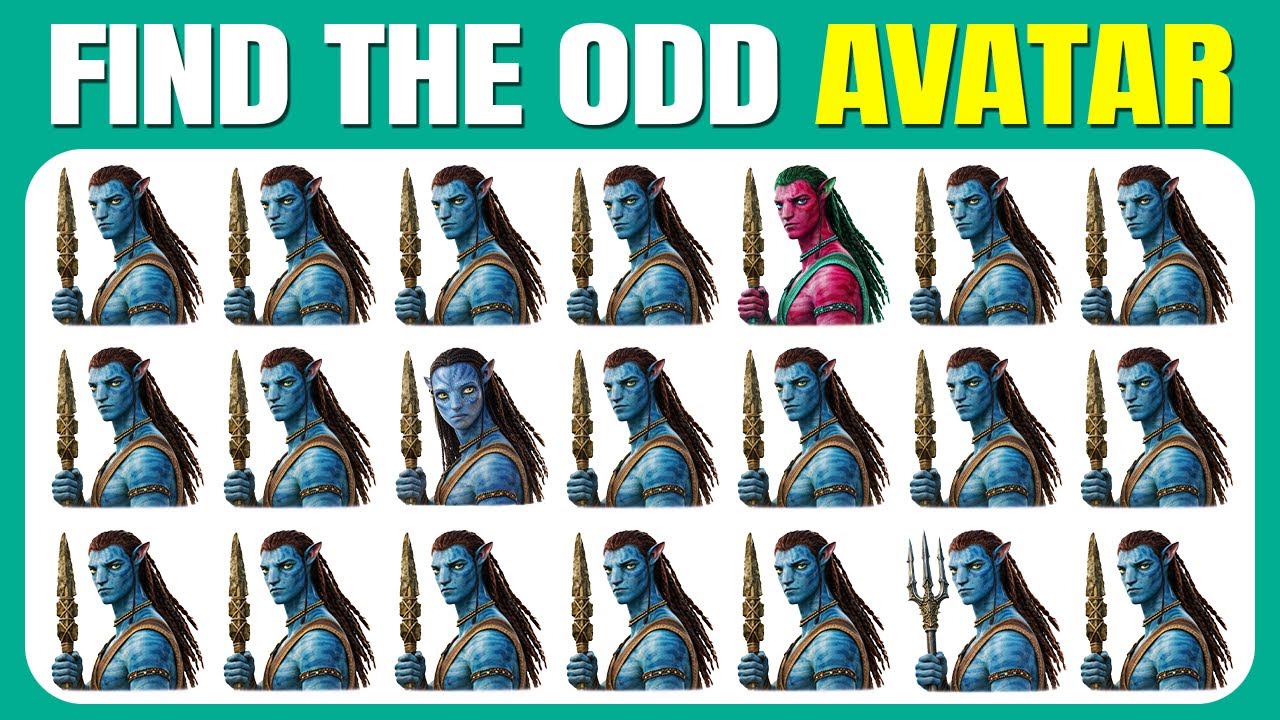 Найдите лишнее — персонаж из «Аватара» 🧠🤯 | Легкий, Средний, Сложный | Викторина Одина