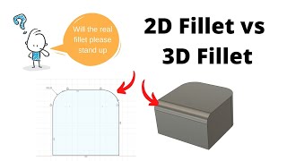 Celebrity Why Your Fillet Tool is not Working - Fusion 360 Profile