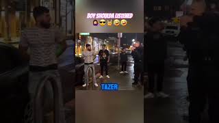 guy gets tazed by cops🤣 #epictazershorts #tazer #cops #badguysgettazed #funnyshorts #funny #fy