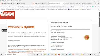 IHMM - How to Find and Open A Recertification Application - Part One.