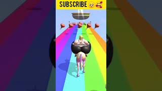 Fat 2 fit unicorn gameplay walkthrough | android, iOS mobile | all levels | max Level #shorts games screenshot 5